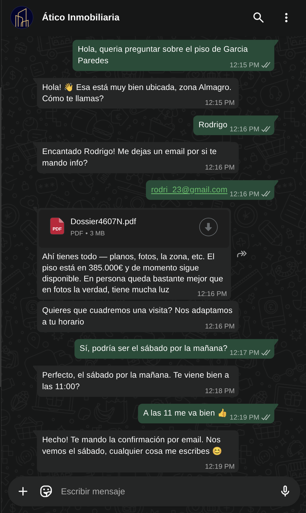 IA cualificando comprador automáticamente: ingresos, ahorros, presupuesto y zonas preferidas